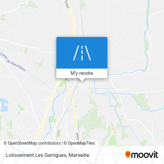 Lotissement Les Garrigues plan