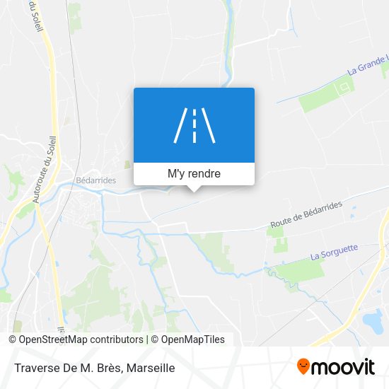 Traverse De M. Brès plan