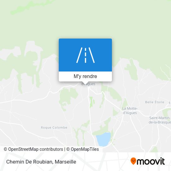 Chemin De Roubian plan