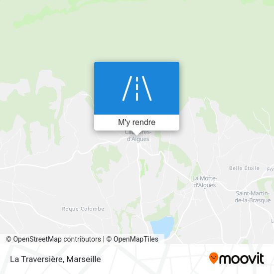 La Traversière plan