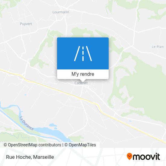 Rue Hoche plan