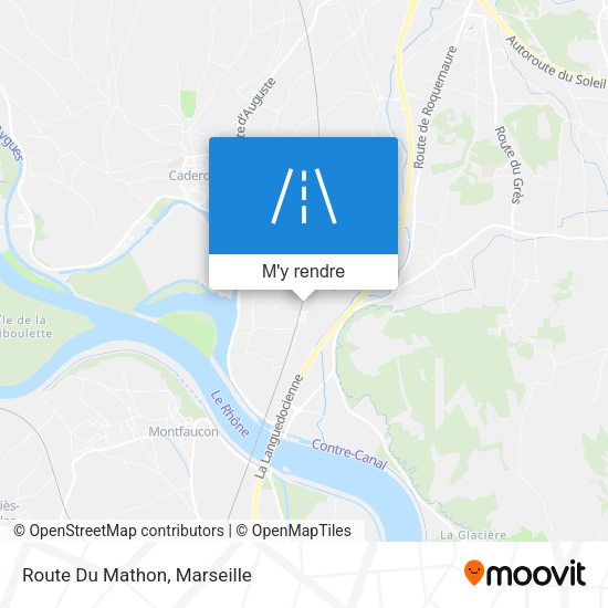 Route Du Mathon plan