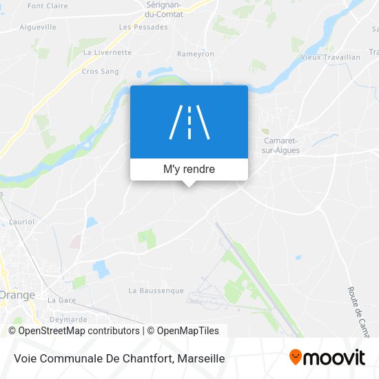 Voie Communale De Chantfort plan