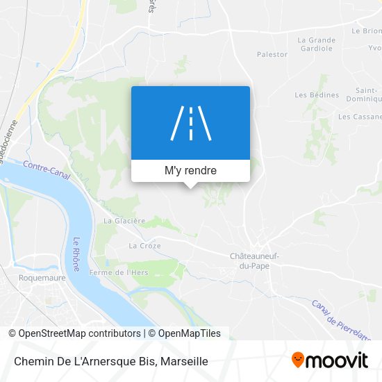 Chemin De L'Arnersque Bis plan