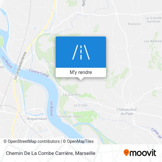 Chemin De La Combe Carrière plan