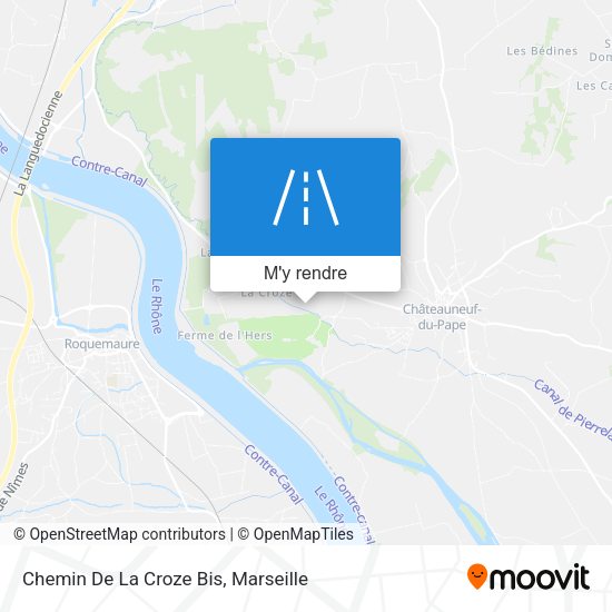 Chemin De La Croze Bis plan