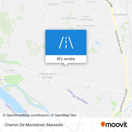 Chemin De Montalivet plan
