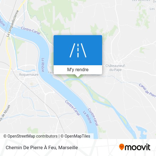 Chemin De Pierre À Feu plan