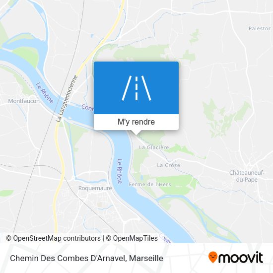 Chemin Des Combes D'Arnavel plan