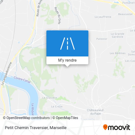 Petit Chemin Traversier plan