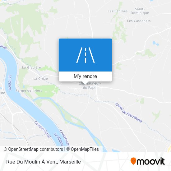 Rue Du Moulin À Vent plan