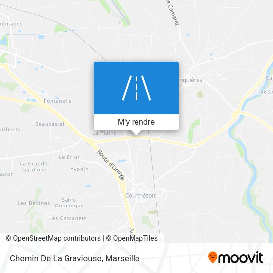 Chemin De La Graviouse plan
