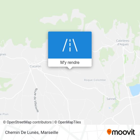 Chemin De Lunès plan