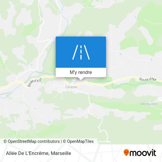 Allée De L'Encrême plan