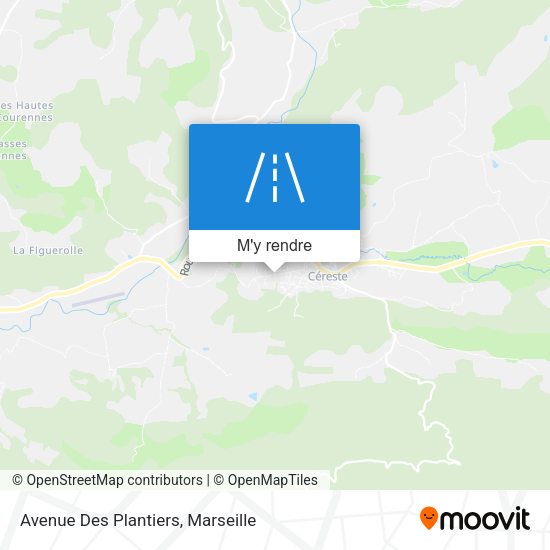 Avenue Des Plantiers plan
