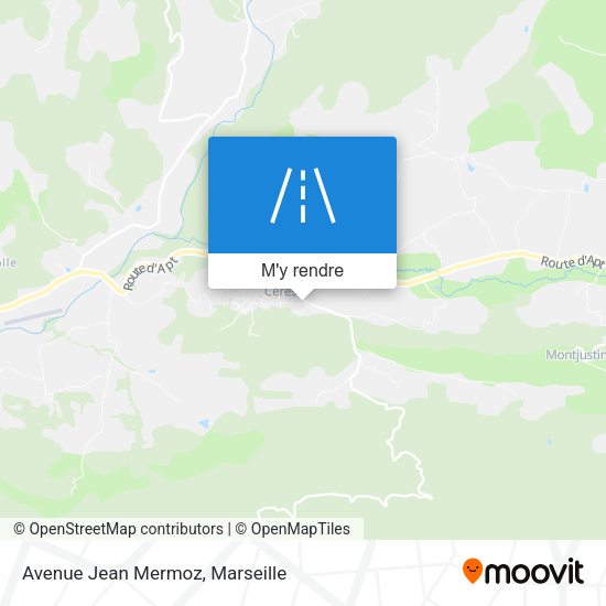 Avenue Jean Mermoz plan