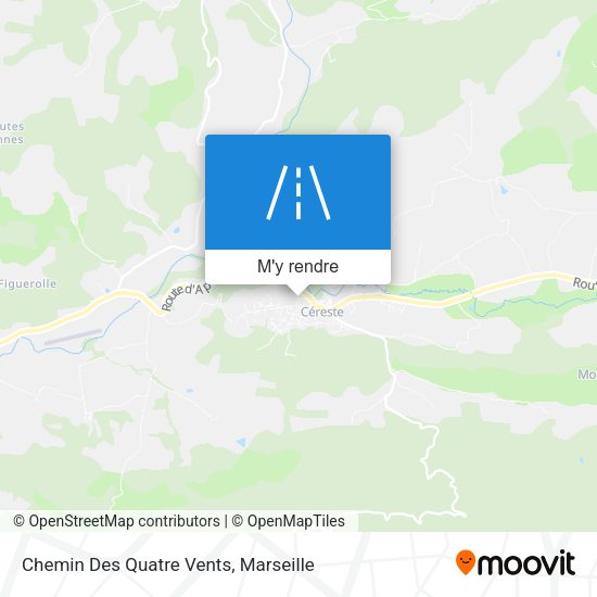Chemin Des Quatre Vents plan