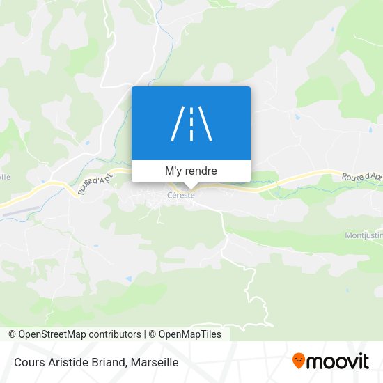 Cours Aristide Briand plan