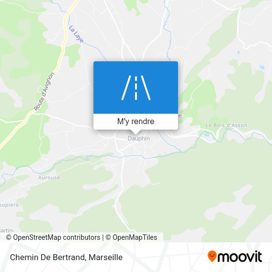 Chemin De Bertrand plan