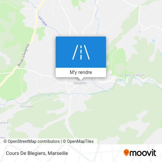 Cours De Blegiers plan
