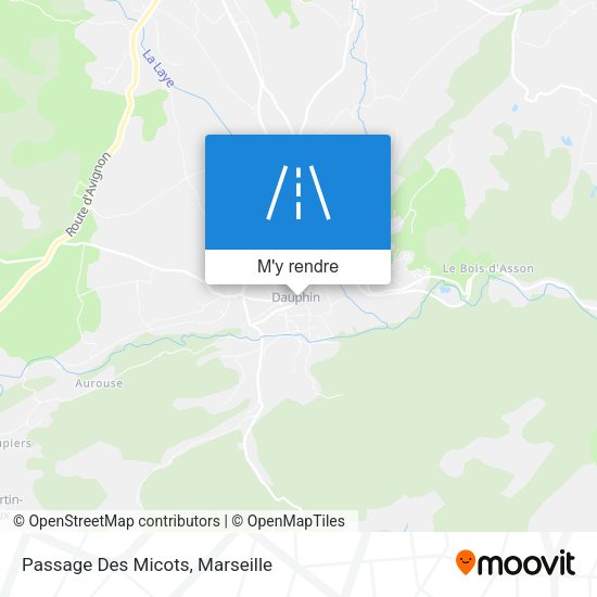 Passage Des Micots plan