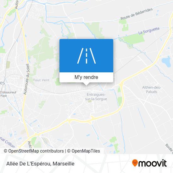 Allée De L'Espérou plan