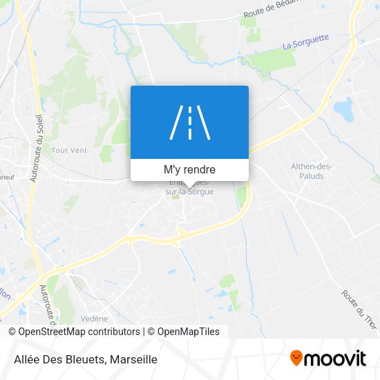 Allée Des Bleuets plan