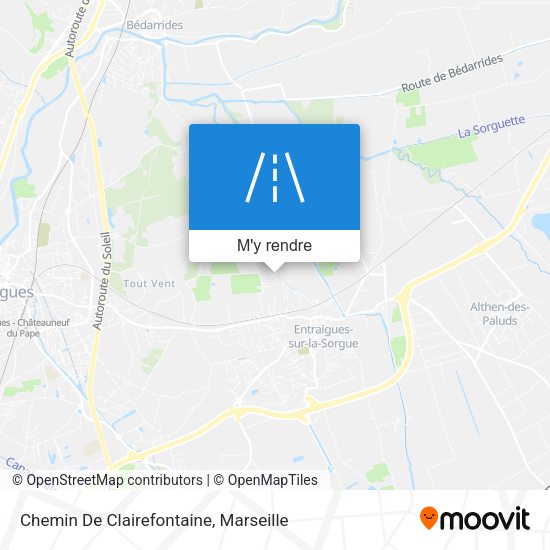 Chemin De Clairefontaine plan
