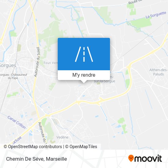 Chemin De Séve plan