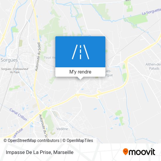 Impasse De La Prise plan