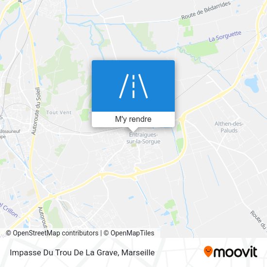 Impasse Du Trou De La Grave plan