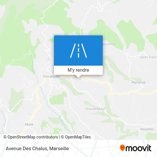 Avenue Des Chalus plan