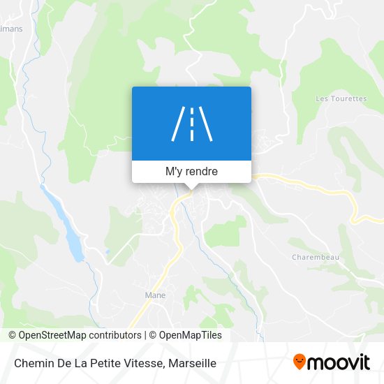 Chemin De La Petite Vitesse plan