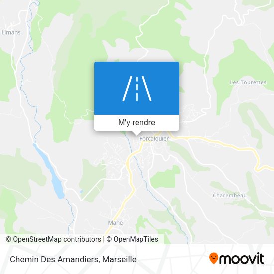 Chemin Des Amandiers plan