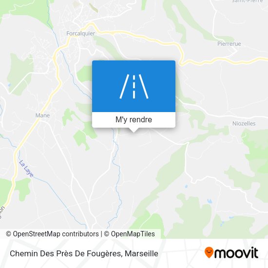 Chemin Des Près De Fougères plan