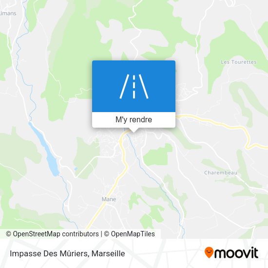 Impasse Des Mûriers plan