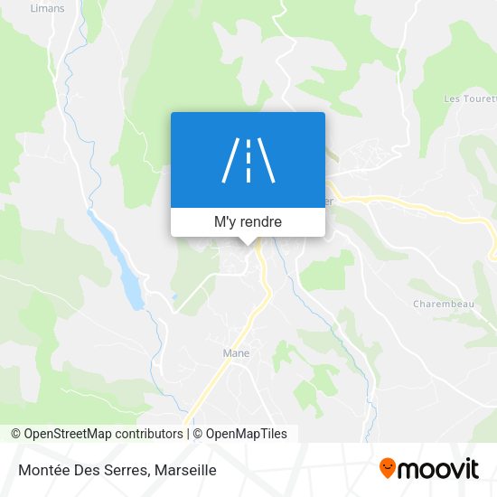 Montée Des Serres plan