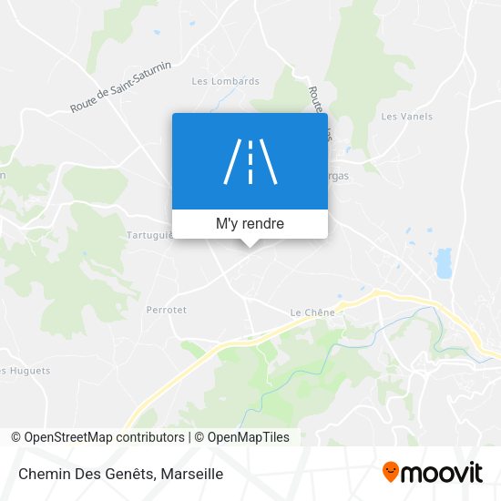 Chemin Des Genêts plan