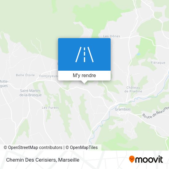 Chemin Des Cerisiers plan