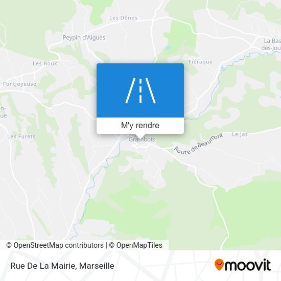 Rue De La Mairie plan