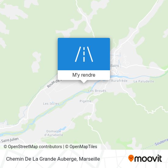 Chemin De La Grande Auberge plan