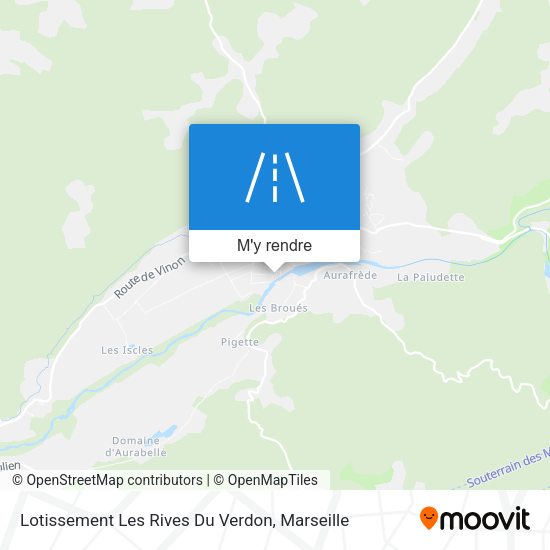 Lotissement Les Rives Du Verdon plan