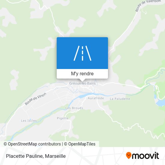 Placette Pauline plan