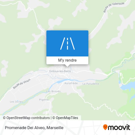 Promenade Dei Alveo plan