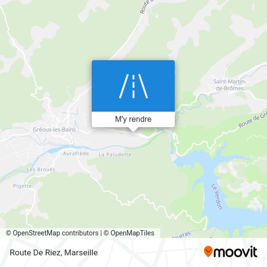 Route De Riez plan