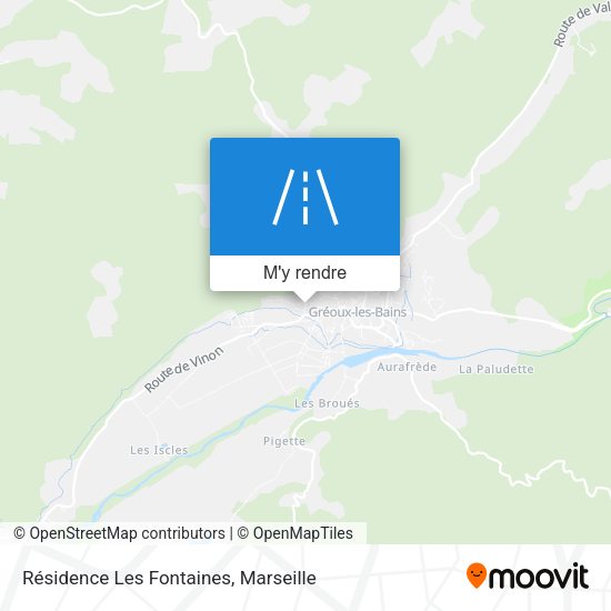 Résidence Les Fontaines plan