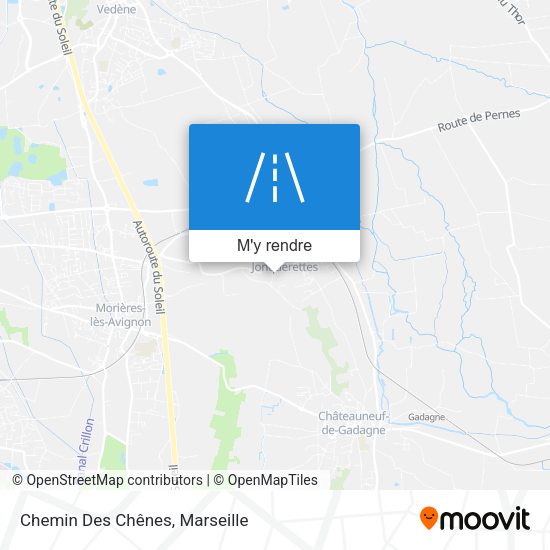 Chemin Des Chênes plan