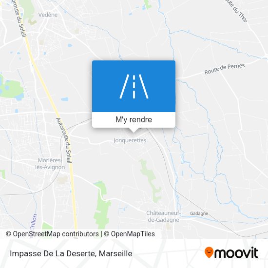Impasse De La Deserte plan