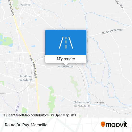 Route Du Puy plan