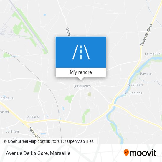 Avenue De La Gare plan